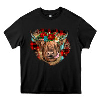 Black christmas cow gemstone Heavy Core Tee - JahusDesignShop