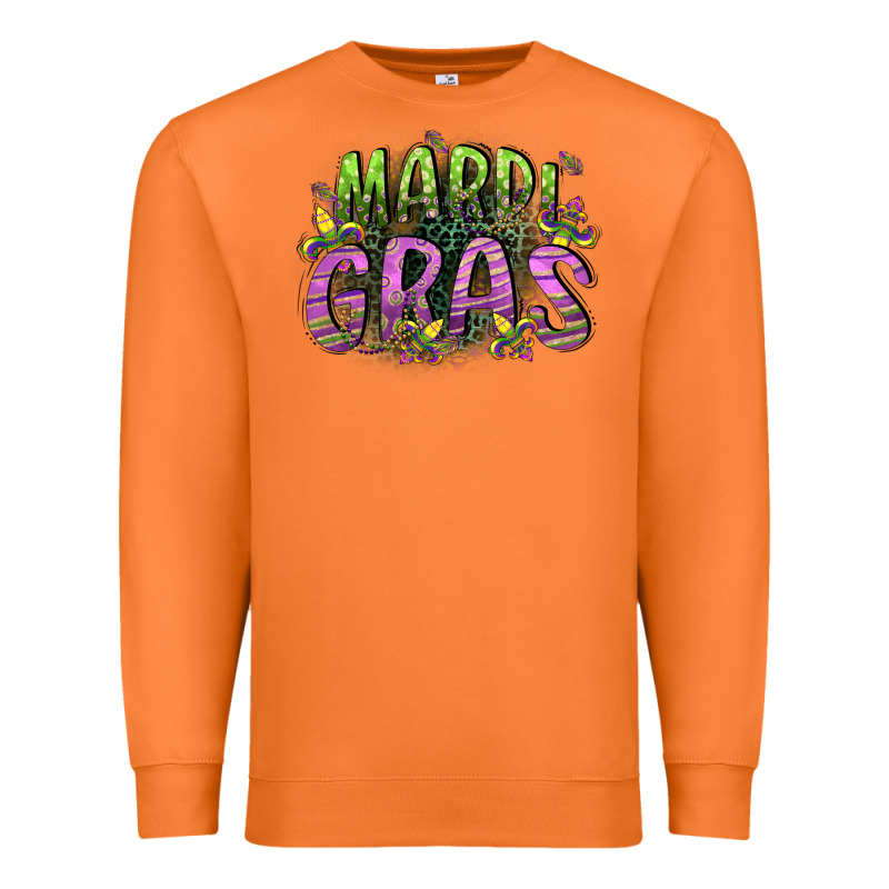 Mardi Gras Premium Sweatshirt by CowGirlArtShop | Teevron