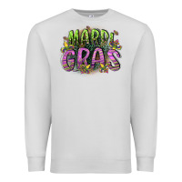 Dove Grey mardi gras Premium Sweatshirt - CowGirlArtShop