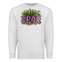 Oatmeal Heather mardi gras Premium Sweatshirt - CowGirlArtShop