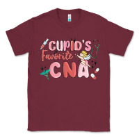 Burgundy cupids favorite cna Classic Tee - MaliasSmallBusiness