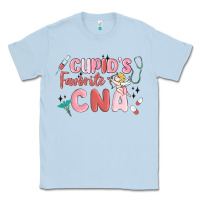 Dusty Blue cupids favorite cna Classic Tee - MaliasSmallBusiness