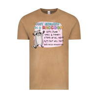 Vintage Camel just realized im a raccoon Vintage Tee - MaliasSmallBusiness