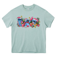 Arona pink christmas stitch and gifts Heavy Core Tee - AdoDesignShop
