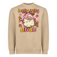 Mushroom holly jolly dude Heavyweight Sweatshirt - MaliasSmallBusiness