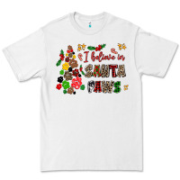 White i believe in santa paws Premium Tee - AdoDesignShop