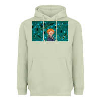 Matcha wizard boy and mouse Heavyweight Hoodie - TumblerDesignByShophia