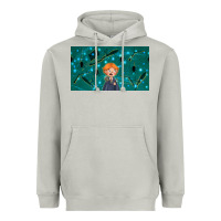 Moon Dust wizard boy and mouse Heavyweight Hoodie - TumblerDesignByShophia