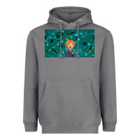 Storm wizard boy and mouse Heavyweight Hoodie - TumblerDesignByShophia