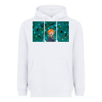 White wizard boy and mouse Heavyweight Hoodie - TumblerDesignByShophia