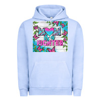 Pigment Grape Ice Mom Is A Fighter Tumbler Urban Hoodie - BundleAndBundleShop