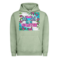 Pigment Oil Green Mom Is A Fighter Tumbler Urban Hoodie - BundleAndBundleShop