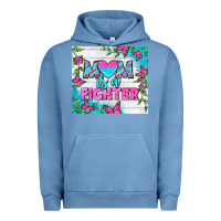 Pigment Pebble Blue Mom Is A Fighter Tumbler Urban Hoodie - BundleAndBundleShop
