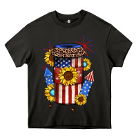 Asphalt 4th of july coffee cup Heavy Core Tee - JahusDesignShop