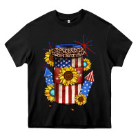 Black 4th of july coffee cup Heavy Core Tee - JahusDesignShop
