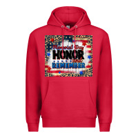 Cardinal memorial day honor and remember Premium Hoodie - CowGirlArtShop