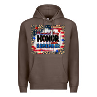 Coffee memorial day honor and remember Premium Hoodie - CowGirlArtShop