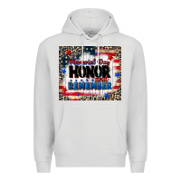 Dove Grey memorial day honor and remember Premium Hoodie - CowGirlArtShop