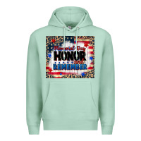 Seafoam memorial day honor and remember Premium Hoodie - CowGirlArtShop