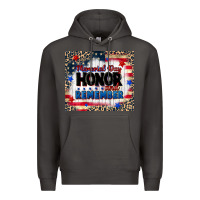 Smoke memorial day honor and remember Premium Hoodie - CowGirlArtShop