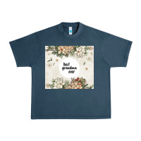 Midnight Navy best garandma ever Urban Heavy Tee - MaliasSmallBusiness