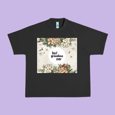 Best Garandma Ever Urban Heavy Tee Designed By Maliassmallbusiness