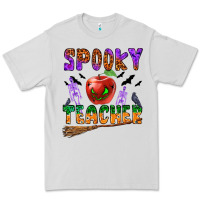 Dove Grey spooky teacher Premium Tee - BundleAndBundleShop