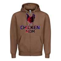 Chestnut Chicken Mom Zipper Hoodie - Bettercallsaul