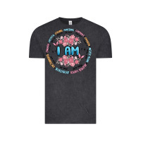 Vintage Black i am inspiration Vintage Tee - MaliasSmallBusiness