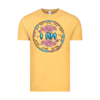 Vintage Mustard i am inspiration Vintage Tee - MaliasSmallBusiness