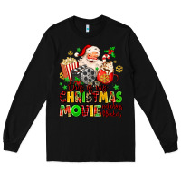 Black this is my christmas movie watching blanket Long Sleeve Tee - MaliasSmallBusiness