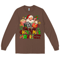 Chestnut this is my christmas movie watching blanket Long Sleeve Tee - MaliasSmallBusiness