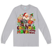 Moon Dust this is my christmas movie watching blanket Long Sleeve Tee - MaliasSmallBusiness