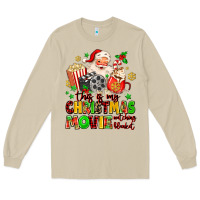 Mushroom this is my christmas movie watching blanket Long Sleeve Tee - MaliasSmallBusiness