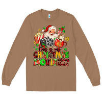 Toasted Coconut this is my christmas movie watching blanket Long Sleeve Tee - MaliasSmallBusiness