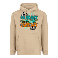 Mushroom Game day lightning bolt soccer Heavyweight Hoodie - HowdyJamesFarm