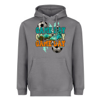 Storm Game day lightning bolt soccer Heavyweight Hoodie - HowdyJamesFarm