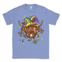 Colony Blue mardi gras cow Classic Tee - MaliasSmallBusiness