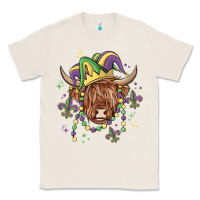 Natural mardi gras cow Classic Tee - MaliasSmallBusiness