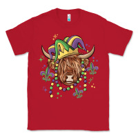 Red mardi gras cow Classic Tee - MaliasSmallBusiness