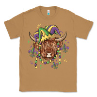 Toasted Coconut mardi gras cow Classic Tee - MaliasSmallBusiness