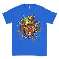 True Royal mardi gras cow Classic Tee - MaliasSmallBusiness