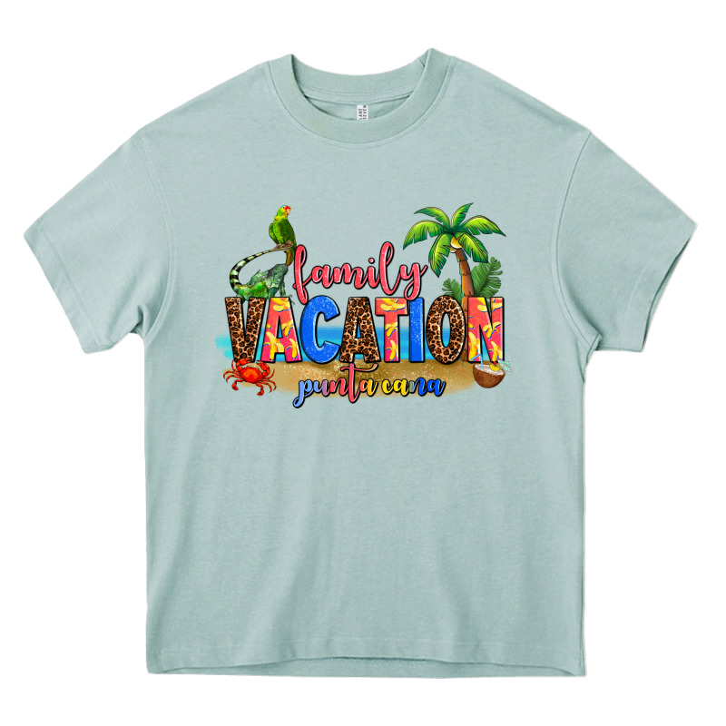 Punta Cana Family Vacation Heavy Core Tee by AdoDesignShop | Teevron