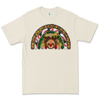 Bone reindeer rainbow christmas Premium Tee - AdoDesignShop