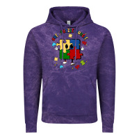 Cloud Purple one puzzle bougie Vintage Hoodie - MaliasSmallBusiness