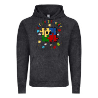 Vintage Black one puzzle bougie Vintage Hoodie - MaliasSmallBusiness