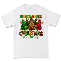 White rocking around the christmas tree Premium Tee - AdoDesignShop