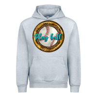 Heather Grey baseball with sunflower round earrings Urban Hoodie - BundleAndBundleShop