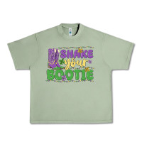 Oil Green shake your bootie Urban Heavy Tee - MaliasSmallBusiness