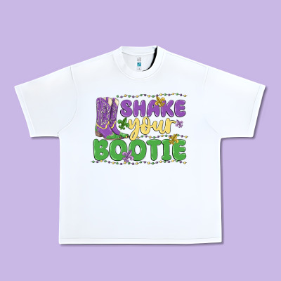 Shake Your Bootie Urban Heavy Tee Designed By Maliassmallbusiness